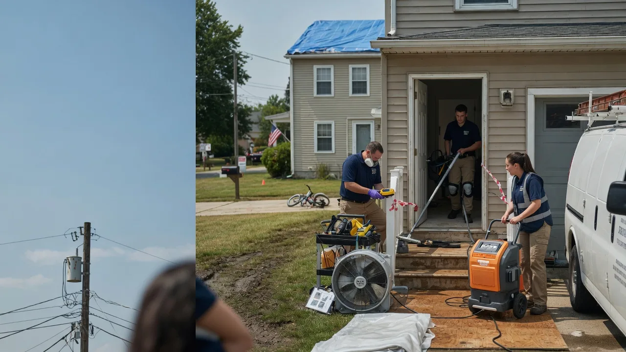 Water Damage Repair in Hickory, PA near me